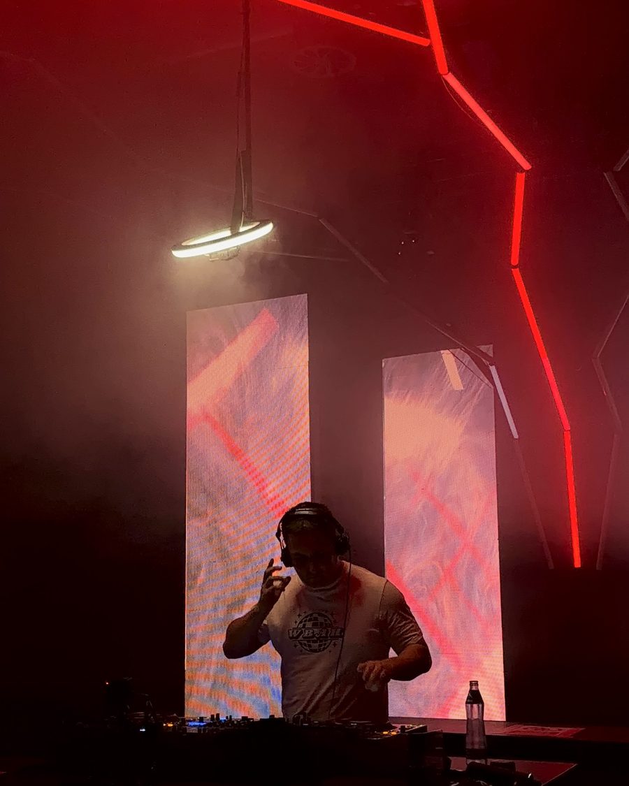 Marco als WBAH an den Decks im Echo Club Rankweil
